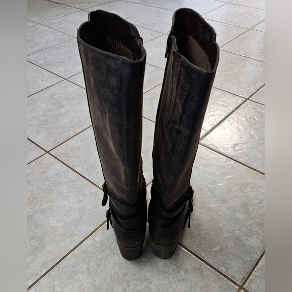Ladies Sonoma Motorcycle Style Boots size 9 - Picture 4 of 5